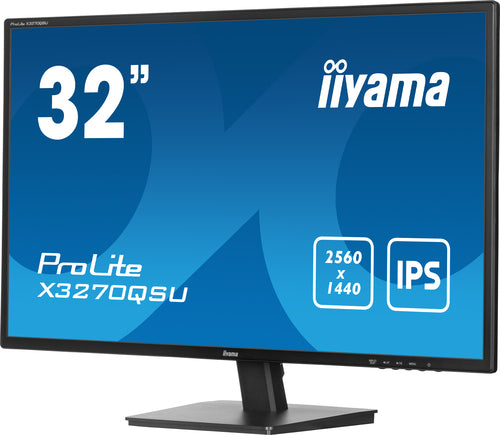 iiyama ProLite X3270QSU-B1 computer monitor 81.3 cm (32 iiyama ProLite X3270QSU-B1 computer monitor 81.3 cm (32